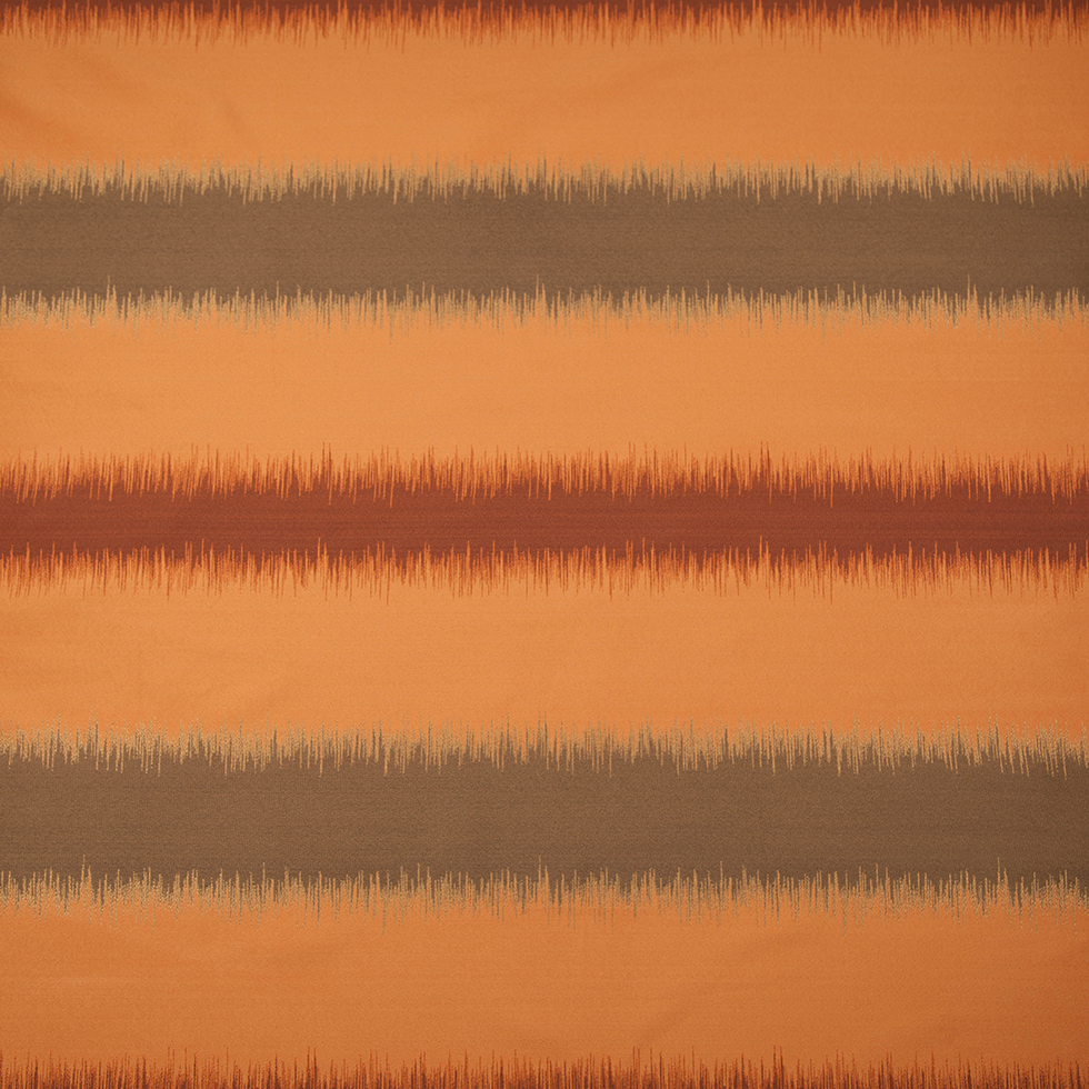 Orange and Taupe Double-Wide Poly Stripes Orange and Taupe Double-Wide Poly Stripes