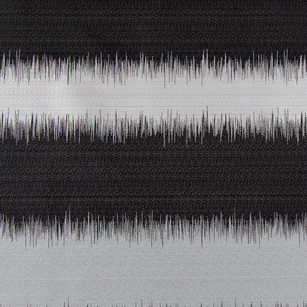 Silver and Gray Double-Wide Poly Stripes Silver and Gray Double-Wide Poly Stripes