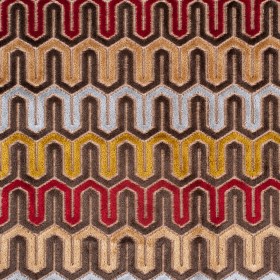 Brown Geometric Velvet Tapestry Brown Geometric Velvet Tapestry