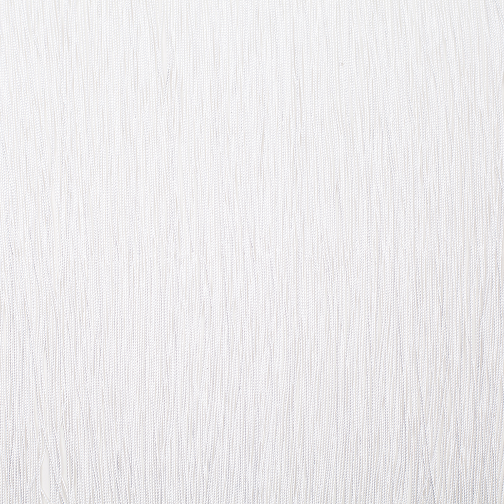 16" European White Chainette Fringe Trim