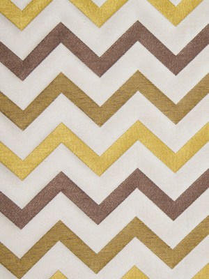Chartreuse/Brown Bold Chevron Jacquard Chartreuse/Brown Bold Chevron Jacquard