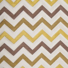Chartreuse/Brown Bold Chevron Jacquard Chartreuse/Brown Bold Chevron Jacquard