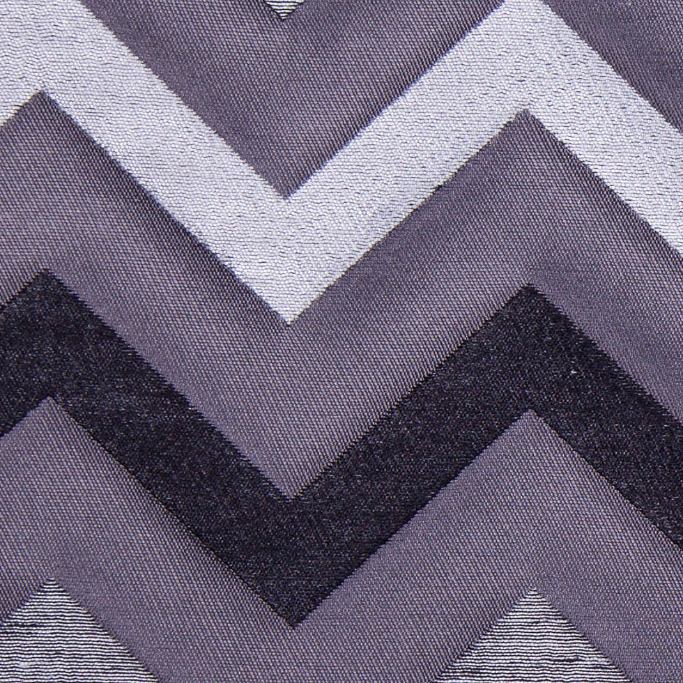 Gray/Black Bold Chevron Jacquard Gray/Black Bold Chevron Jacquard