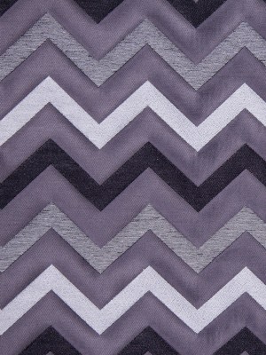 Gray/Black Bold Chevron Jacquard Gray/Black Bold Chevron Jacquard