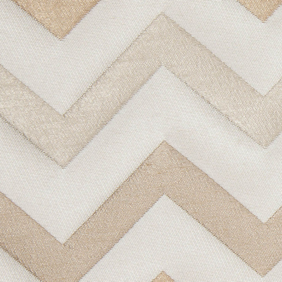 Ivory/Gold Bold Chevron Jacquard Ivory/Gold Bold Chevron Jacquard