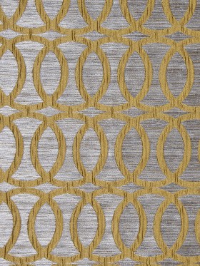 Chartreuse Entwined Circles Brocade Chartreuse Entwined Circles Brocade