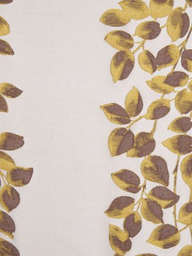Ivory and Green Columns of Leaves Brocade Ivory and Green Columns of Leaves Brocade