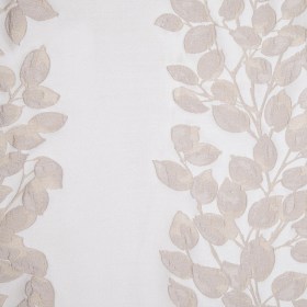 Ivory Columns of Leaves Brocade Ivory Columns of Leaves Brocade