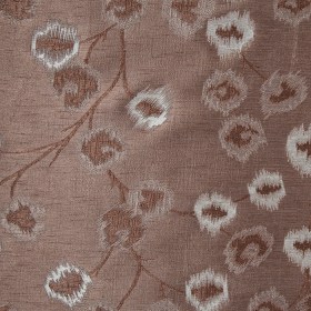 Taupe and Silver Soft Floral Satiny Brocade Taupe and Silver Soft Floral Satiny Brocade