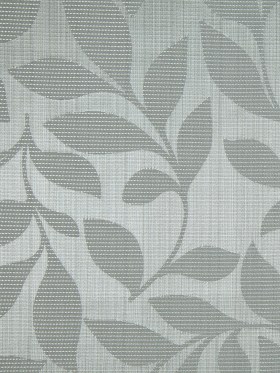 Slate Satiny Woven Leaves Jacquard Slate Satiny Woven Leaves Jacquard