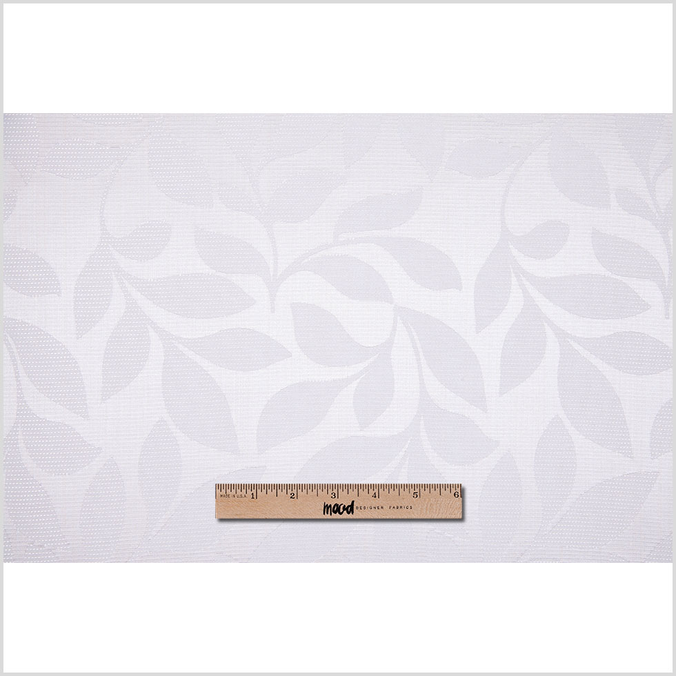 Pearl Satiny Woven Leaves Jacquard Pearl Satiny Woven Leaves Jacquard