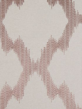 Pale Taupe and Copper Embroidered Diamonds Woven Pale Taupe and Copper Embroidered Diamonds Woven