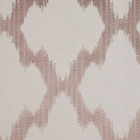 Pale Taupe and Copper Embroidered Diamonds Woven Pale Taupe and Copper Embroidered Diamonds Woven