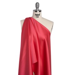 Polyester Satin – Radiant Rouge – Reverie Collection Polyester Satin – Radiant Rouge – Reverie Collection