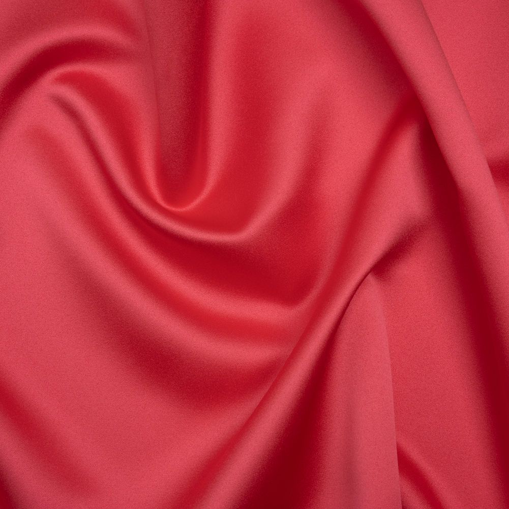 Polyester Satin – Radiant Rouge – Reverie Collection Polyester Satin – Radiant Rouge – Reverie Collection