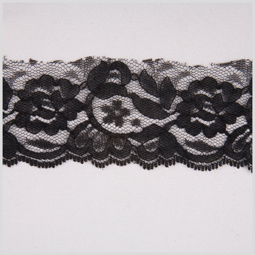 1.625″ Black Floral Lace 1.625″ Black Floral Lace