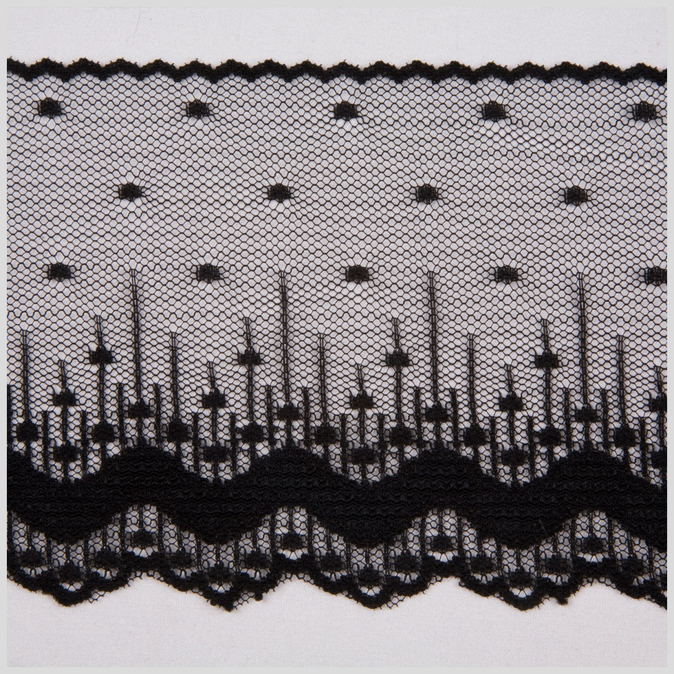 3.75″ Black Lace 3.75″ Black Lace