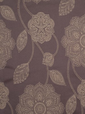 Gold and Brown Floral Satin Jacquard Gold and Brown Floral Satin Jacquard
