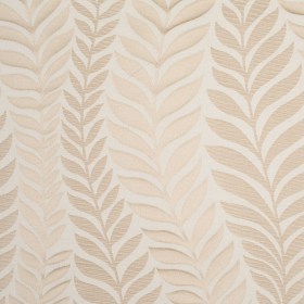 Beige and Light Beige Leafy Satin Jaquard Beige and Light Beige Leafy Satin Jaquard