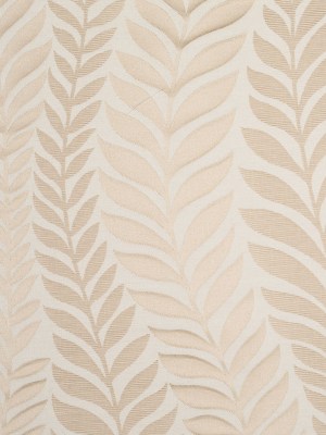 Beige and Light Beige Leafy Satin Jaquard Beige and Light Beige Leafy Satin Jaquard