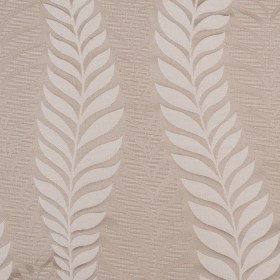 Taupe Tone-on-Tone Leaves Satin Jacquard Taupe Tone-on-Tone Leaves Satin Jacquard