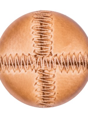 Italian Light Brown Top-Stitched Plastic Shank Back Button – 54L/34mm Italian Light Brown Top-Stitched Plastic Shank Back Button – 54L/34mm