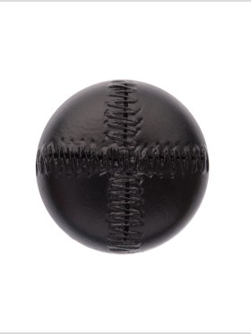 Italian Black Top-Stitched Plastic Shank Back Button – 44L/28mm Italian Black Top-Stitched Plastic Shank Back Button – 44L/28mm