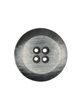 Italian Gray Plastic Button – 28L/18mm Italian Gray Plastic Button – 28L/18mm