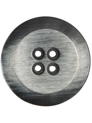 Italian Gray Plastic Button – 44L/28mm Italian Gray Plastic Button – 44L/28mm