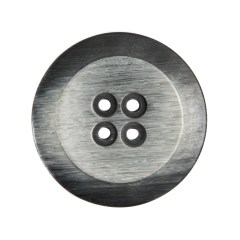Italian Gray Plastic Button – 44L/28mm Italian Gray Plastic Button – 44L/28mm
