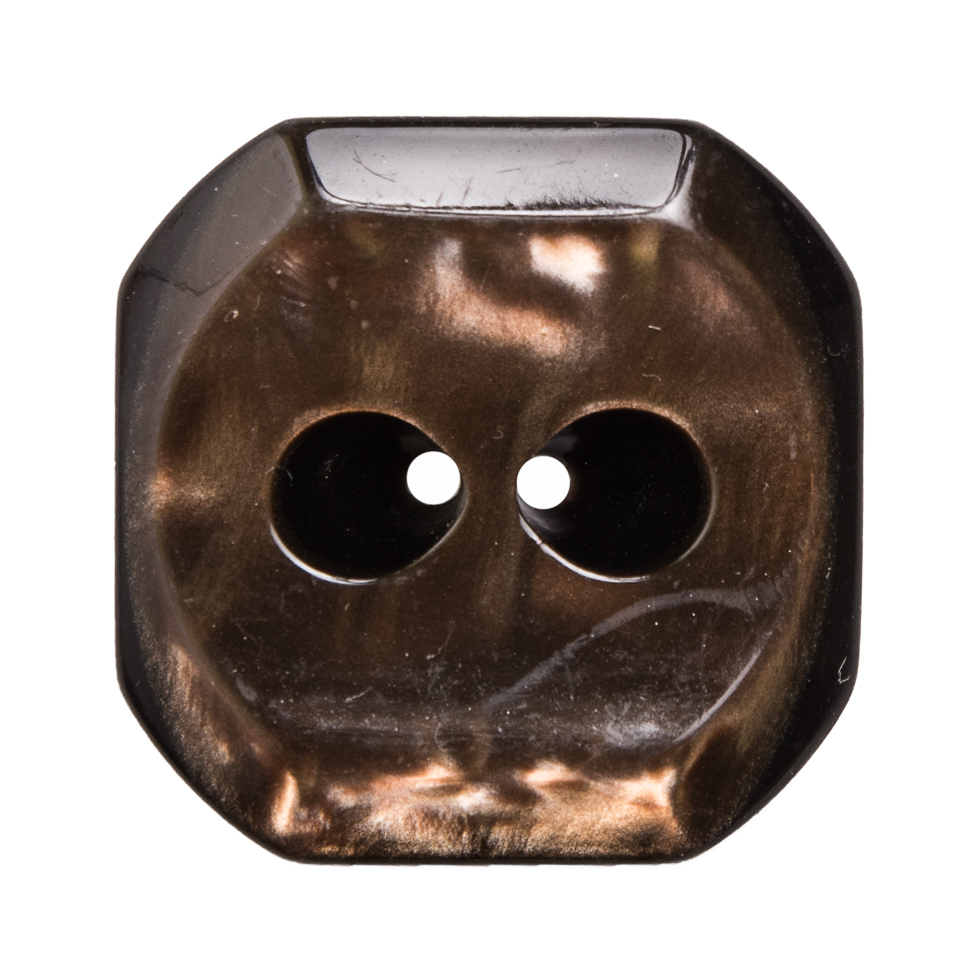 Italian Bronze Plastic Button – 54L/34mm Italian Bronze Plastic Button – 54L/34mm