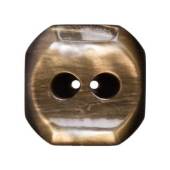 Italian Gold Plastic Button – 44L/28mm Italian Gold Plastic Button – 44L/28mm