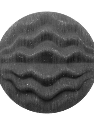 Italian Gray Wavy-Textured Plastic Shank Back Button – 54L/34mm Italian Gray Wavy-Textured Plastic Shank Back Button – 54L/34mm