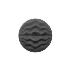 Italian Gray Wavy-Textured Plastic Shank Back Button – 28L/18mm Italian Gray Wavy-Textured Plastic Shank Back Button – 28L/18mm