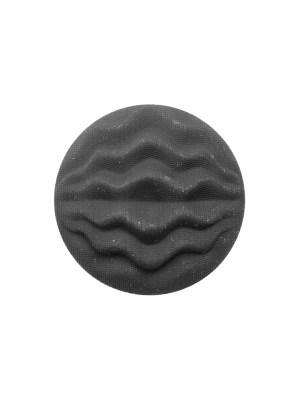 Italian Gray Wavy-Textured Plastic Shank Back Button – 28L/18mm Italian Gray Wavy-Textured Plastic Shank Back Button – 28L/18mm