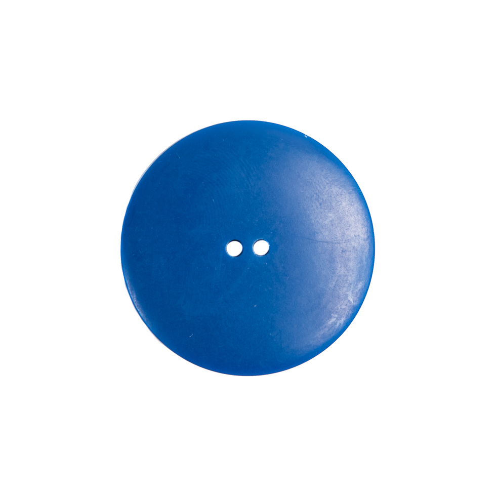 Italian Blue 2-Hole Plastic Button – 36L/23mm Italian Blue 2-Hole Plastic Button – 36L/23mm