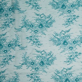 Chantilly Lace – Capri Breeze Blue Floral Chantilly Lace – Capri Breeze Blue Floral