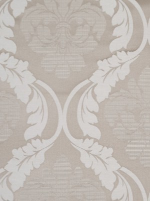 Champagne Floral Damask-Pattern Satin Jacquard Champagne Floral Damask-Pattern Satin Jacquard