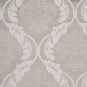 Champagne Floral Damask-Pattern Satin Jacquard Champagne Floral Damask-Pattern Satin Jacquard