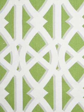 Kelly Green Geometric Heavyweight Cotton Kelly Green Geometric Heavyweight Cotton