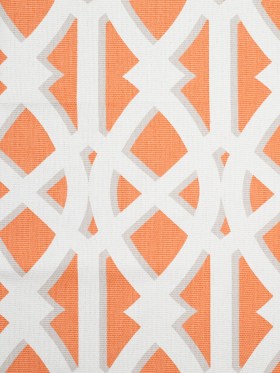 Mandarin Geometric Heavyweight Cotton Mandarin Geometric Heavyweight Cotton