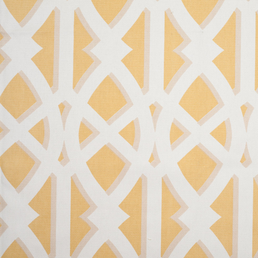 Egg Yolk Geometric Heavyweight Cotton Egg Yolk Geometric Heavyweight Cotton