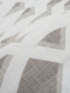 Mushroom Geometric Heavyweight Cotton Mushroom Geometric Heavyweight Cotton