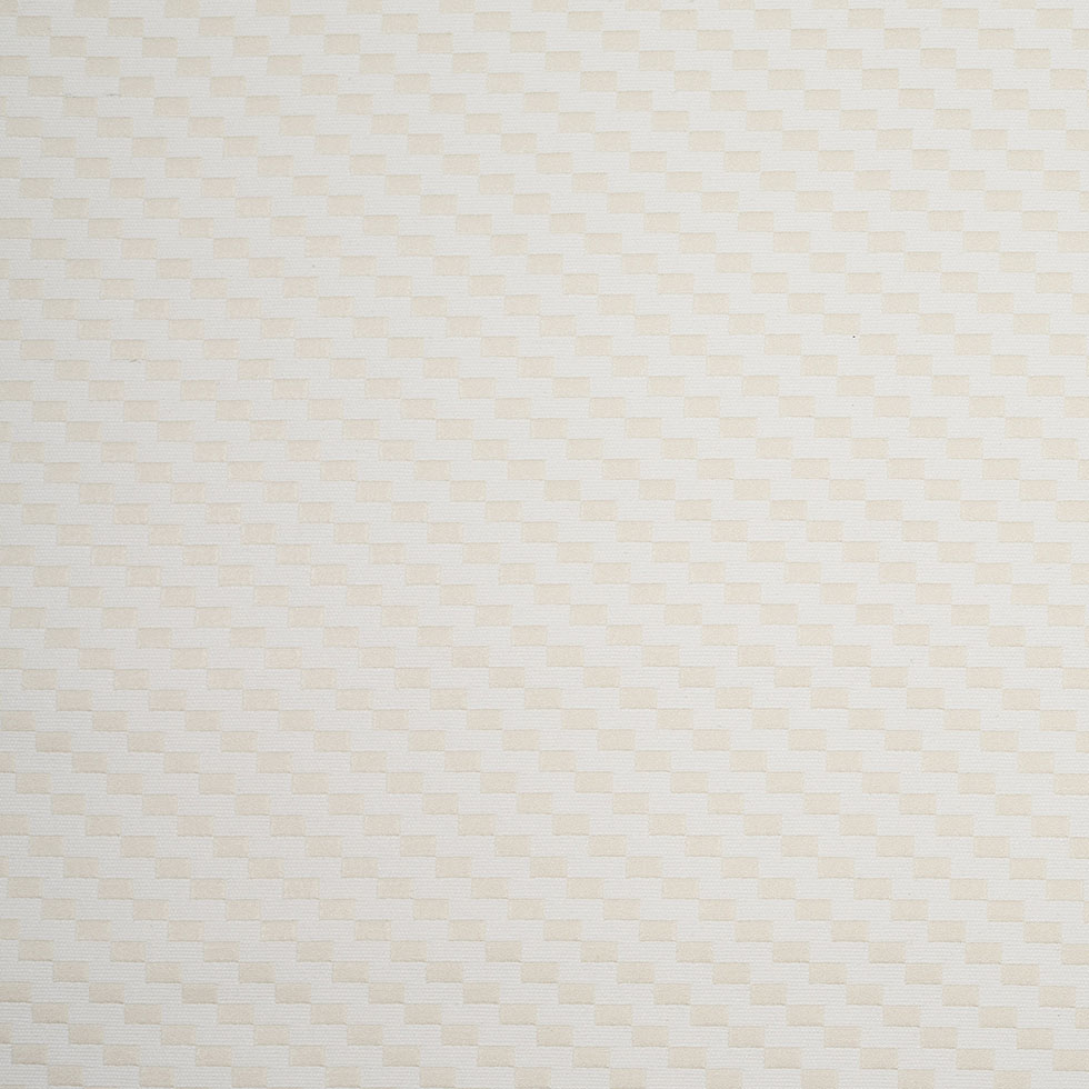 Ecru Rectangle Checkerboard Woven Cotton Ecru Rectangle Checkerboard Woven Cotton