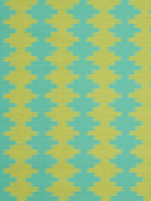 Jade/Lime Ikat-Like Stripes Lightweight Cotton Woven Jade/Lime Ikat-Like Stripes Lightweight Cotton Woven