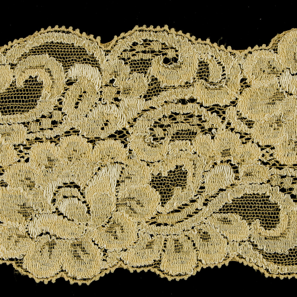 3" Yellow Stetch Lace Trim