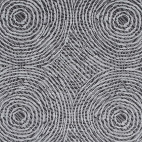 Slate Geometric Swirls on a Cotton and Polyester Woven Slate Geometric Swirls on a Cotton and Polyester Woven