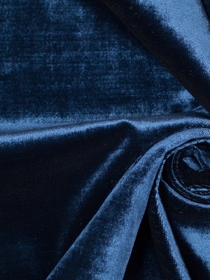 Royal Blue Polyester Velvet Royal Blue Polyester Velvet