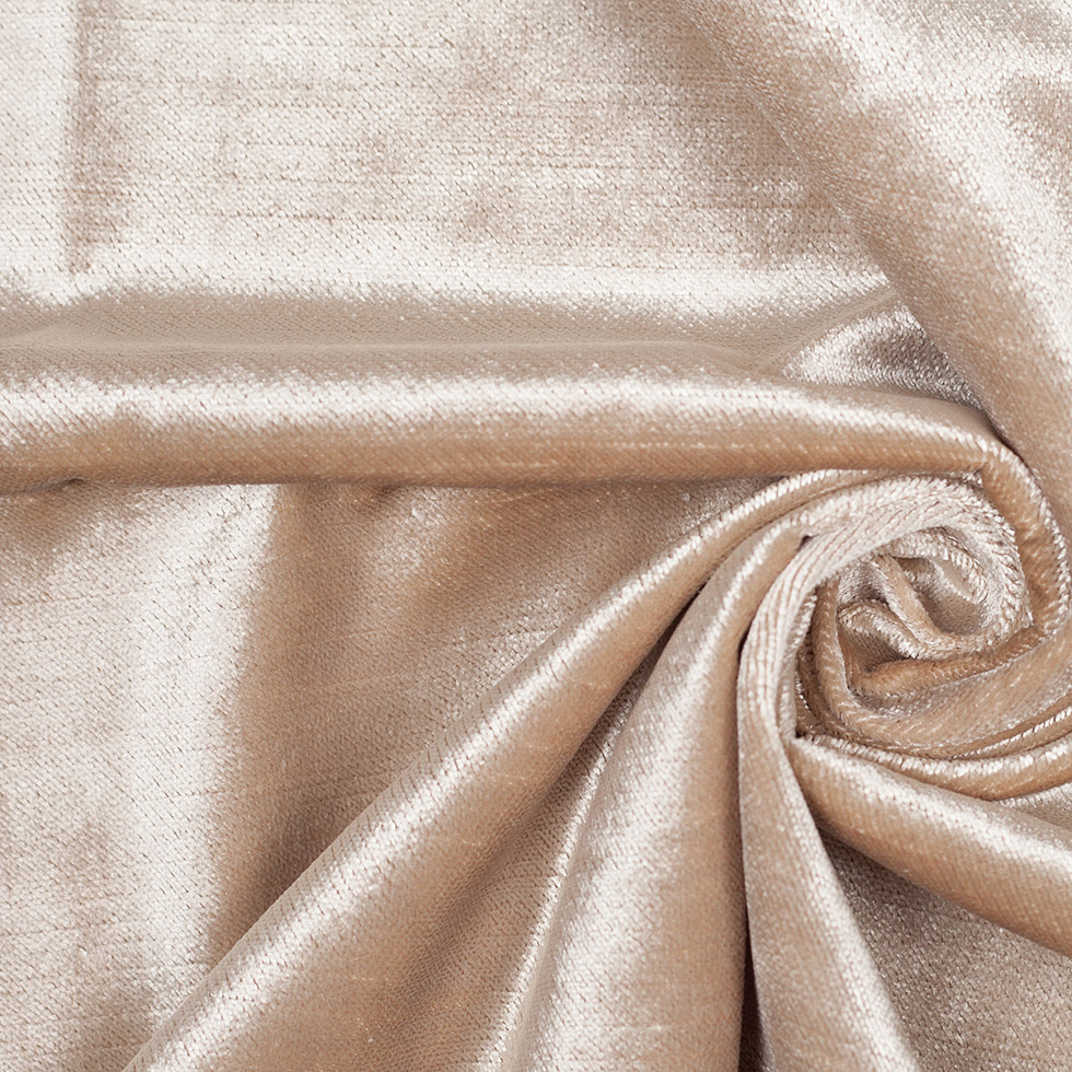 Champagne Polyester Velvet Champagne Polyester Velvet