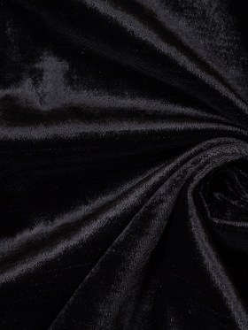Ebony Polyester Velvet Ebony Polyester Velvet